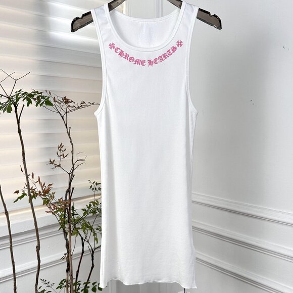Brand New Chrome Hearts White Vest - Picture 1 of 6
